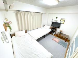 FUKUOKA airport line Ijiri st self check in apartment