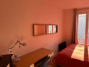 Quiet apartment hill of Montmartre