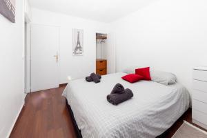Appartements Appart F3 Cosy proche Paris-Orly-Saclay : photos des chambres