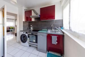 Appartements Appart F3 Cosy proche Paris-Orly-Saclay : photos des chambres