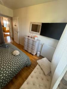 Sejours chez l'habitant A 10 mins d-aeroport d-ORLY logement lumineux chaleureux : Chambre Deluxe