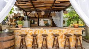 Spacious villa with mountain view and pool in Baza