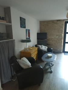 Maisons de vacances Maison de pierre entre golfe et Ocean : photos des chambres