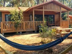 Green Resort Chalet with Clim & Pool - Tarnos