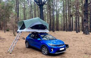 Rooftop tent - The best views of the island