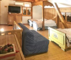 Maisons de vacances Maison pittoresque a Sainte-Croix-aux-Mines, vue sur la montagne : photos des chambres