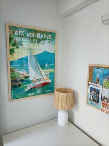 Appartements Le pied-a-terre des bains : photos des chambres