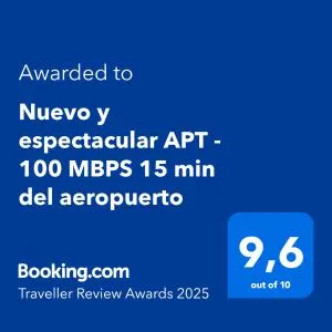 Nuevo y espectacular APT - 100 MBPS 15 min del aeropuerto - Las Ánimas