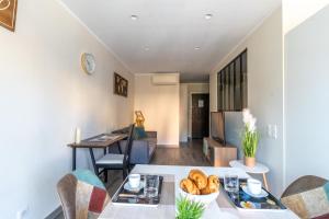 Appartements Magnifique appartement 2 personnes au coeur de Menton, Climatise et Proche Gares routiere et SNCF, Totalement equipe : photos des chambres