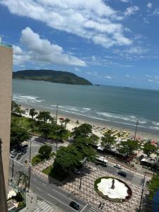 Apartamento Frente a Praia do Embare Santos