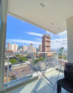 Conforto e modernidade na praia 400m - mar