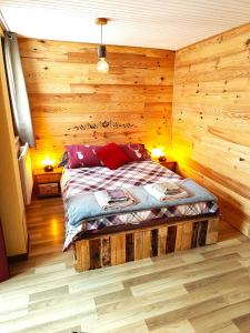 Maisons de vacances Gite Ha-Py Chalet : photos des chambres
