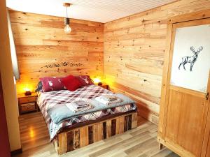 Maisons de vacances Gite Ha-Py Chalet : photos des chambres
