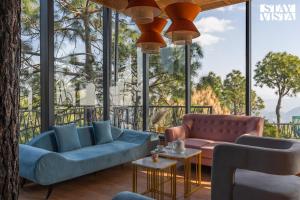 StayVista at Serene with Outdoor Bonfire