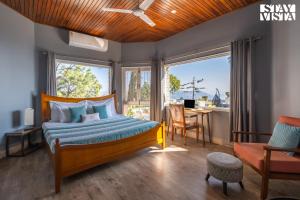 StayVista at Serene with Outdoor Bonfire