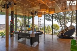 StayVista at Serene with Outdoor Bonfire