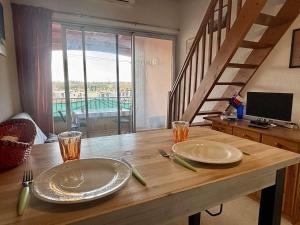 Appartement 2 pièces Mezzanine dans résidence avec piscine - 6 personnes AR070-043