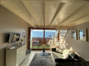 Appartements La lumiere du lac, duplex avec vue lac, parking : Studio avec Vue sur Lac