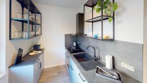 3-Raum-Appartement nahe Stadtpark, WLAN