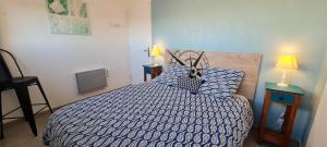 T3 climatisé, face plage de Canet Sud, double parking, WIFI, Linge et ménage inclus