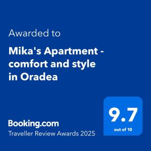 Mikas Apartment - comfort and style in Oradea