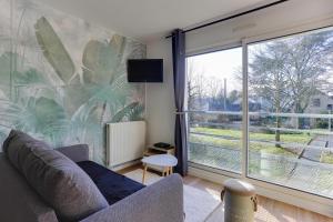 Appartements L-Escale Bretonne -Studio a 20min de Rennes centre : photos des chambres