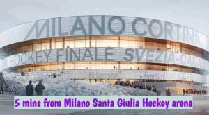 Mediterraneo Loft - Fabrique - Milano Santa Giulia Hockey Arena - 20 minutes from Duomo