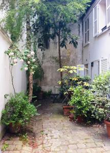 Chic neighborhood charming courtyard studio 7th
