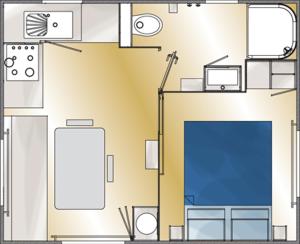 Campings Camping Lizoe : photos des chambres