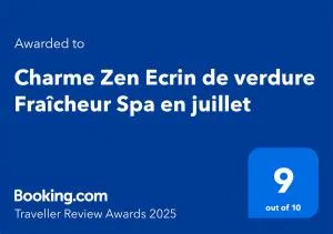 Charme Zen Ecrin de verdure Fraîcheur Spa en juillet - Pezens