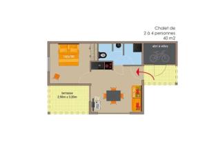 Campings Camping 3 etoiles - Piscine - ccaidda : photos des chambres