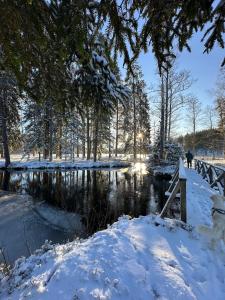 Historiskt, mysigt boende med sjöutsikt i underbar miljö