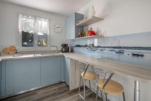 Maison a 950m de la mer avec jardin pour 6