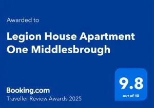 Legion House Apartment One Middlesbrough - Teesside County Borough