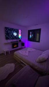 Villas Villa piscine jacuzzi Montpellier : photos des chambres