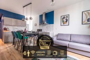 Appartements F3 Grand Luxe Champfleuri (B) : photos des chambres