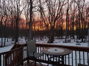Serenity and Funin one in this Cozy Pocono Cabin