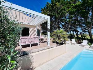 Villas Maison de Famille - Piscine chauffee et vue sur l-Ocean Atlantique : photos des chambres