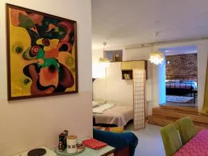 Boho-Style-Apartment - 格兰河畔圣法伊特