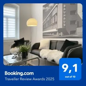 BAUHAUS Design-Luxus Apartment, 20er Jahre Stil, Garten - Weida