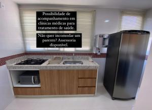 Apto novo, com ar, acesso rápido ao centro