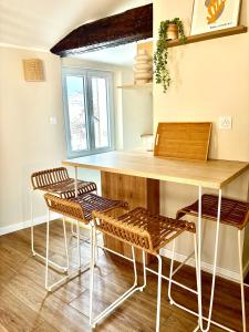 Le Cocon - Studio 3 pers élégant et tout équipé