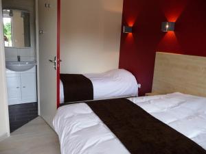 Hotels La Godiniere : Chambre Lits Jumeaux Standard avec Vue sur Jardin