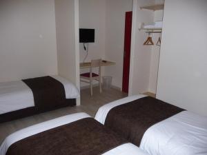 Hotels La Godiniere : Chambre Lits Jumeaux