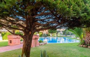 Adosado con piscina en la playa