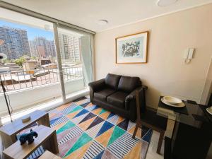 HOM I Elegante Dpto 1D1B Santiago Centro