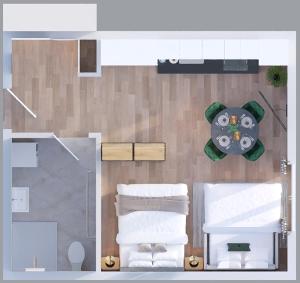 Visionary Hospitality Embrach, Zürich - Premium Apartments with Free Parking, Washer, Kitchen, Rooftop Terrace, Lounge, Bus Stop, Train Station, 15 Airport