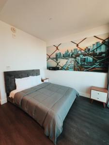 Queen Room with Balcony room in Nova Hotel Brooklyn