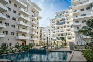 Luxury & sweet studio apartment with swimming pool