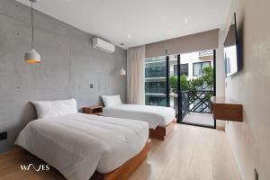 2 BR Apartment with Spacious Loft Close from Beach Zone